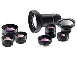 8 optional lens for maximum versatility