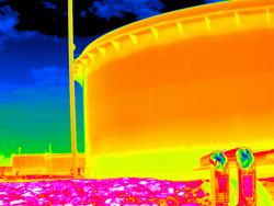 check storage tank levels